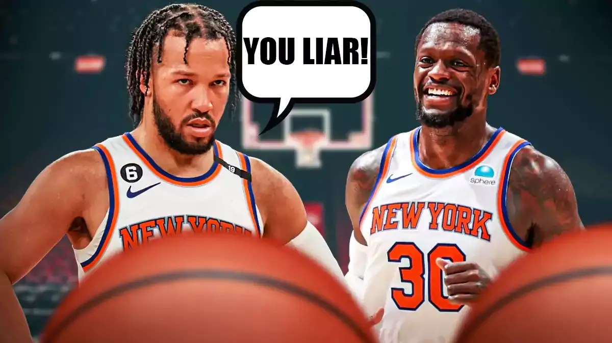 The Time Anthony Edwards Hilariously Hijacked Julius Randle's Interview The Time Anthony Edwards Hilariously Hijacked Julius Randle's Interview