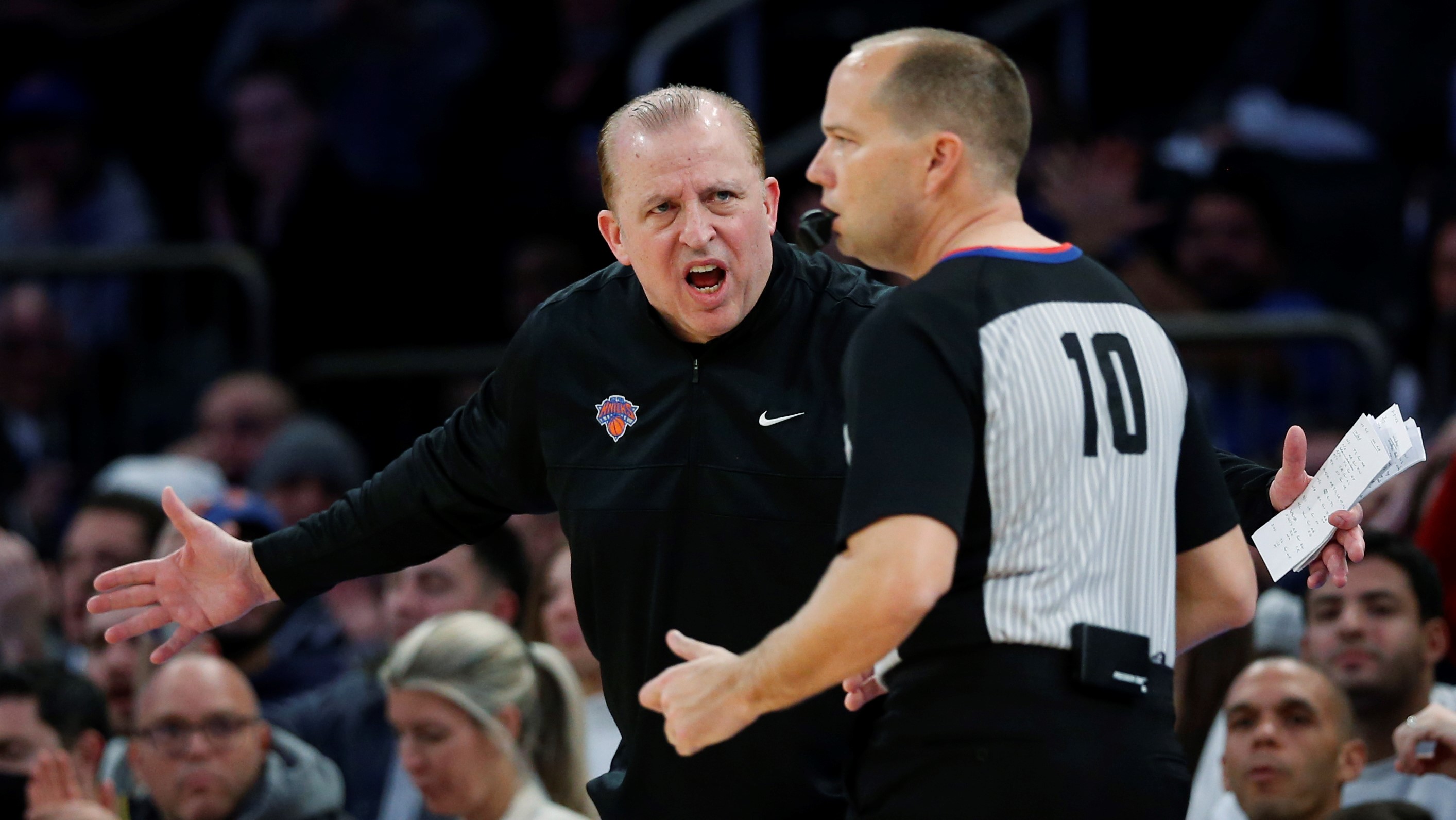 Thibodeau Blasts Referees After Knicks Game 2 Loss Thibodeau Blasts Referees After Knicks Game 2 Loss
