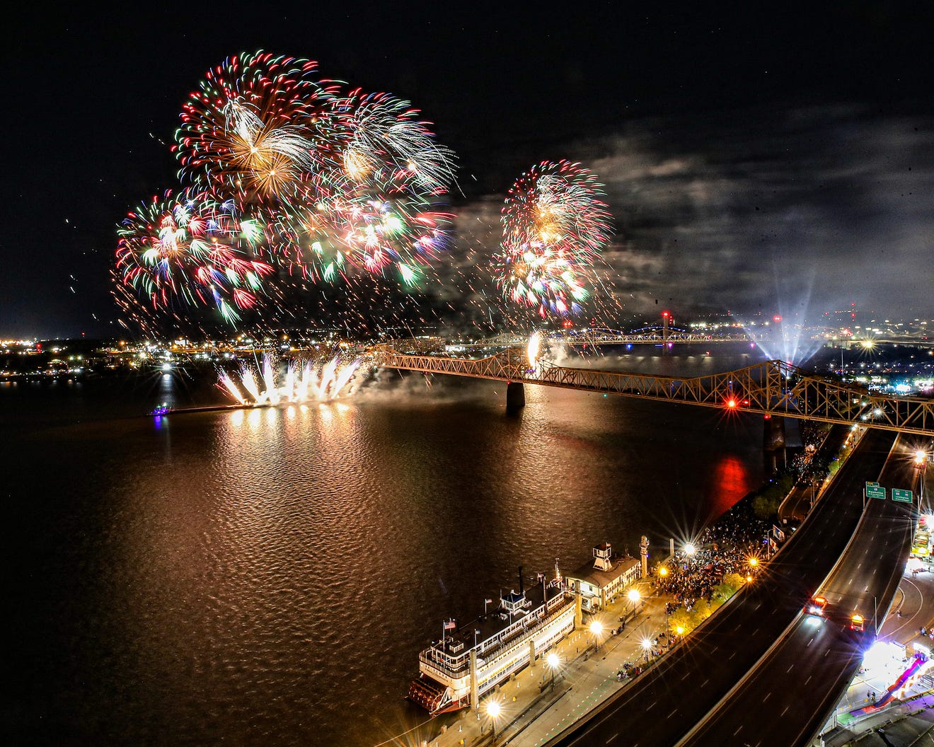 Thunder Over Louisville: Fireworks Show Postponed Because Of Ohio River Flood Thunder Over Louisville: Fireworks Show Postponed Because Of Ohio River Flood