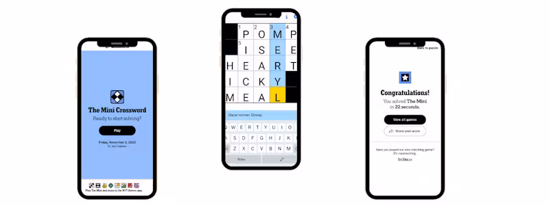 Today's NYT Mini Crossword Solution: March 13 Today's NYT Mini Crossword Solution: March 13