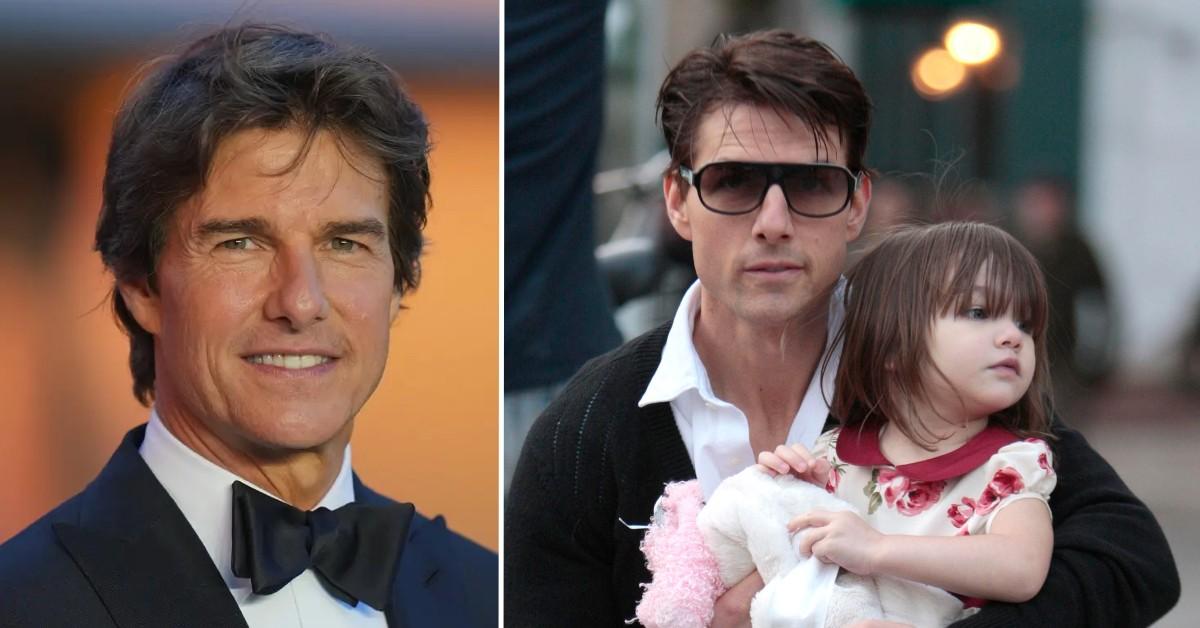 Tom Cruise And Suri Cruise: A Father's Unique Post-Natal Gesture Tom Cruise And Suri Cruise: A Father's Unique Post-Natal Gesture