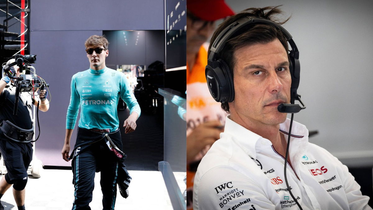 Toto Wolff Hints At George Russell's Mercedes Future Toto Wolff Hints At George Russell's Mercedes Future