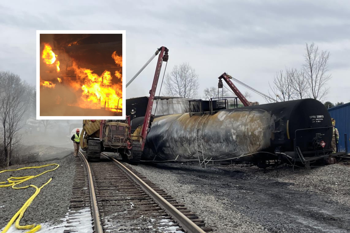 Toxic Chemical Residue From Ohio Train Derailment Persists In Buildings Toxic Chemical Residue From Ohio Train Derailment Persists In Buildings