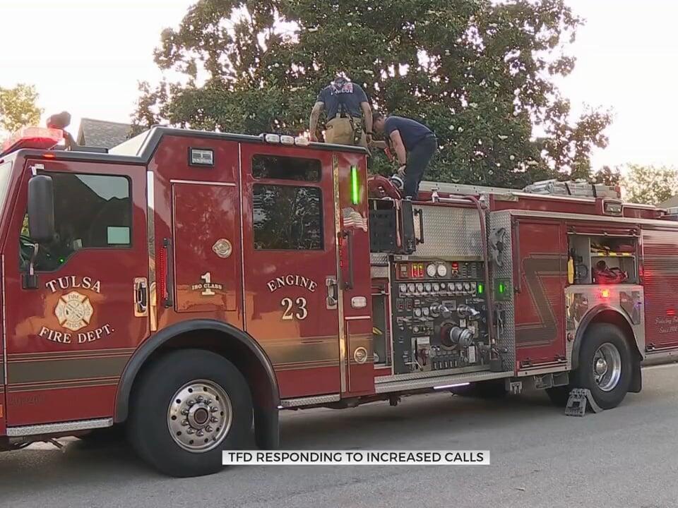 Tulsa Fire Department Responds To Over 800 Emergency Calls Amidst Winter Storm Tulsa Fire Department Responds To Over 800 Emergency Calls Amidst Winter Storm