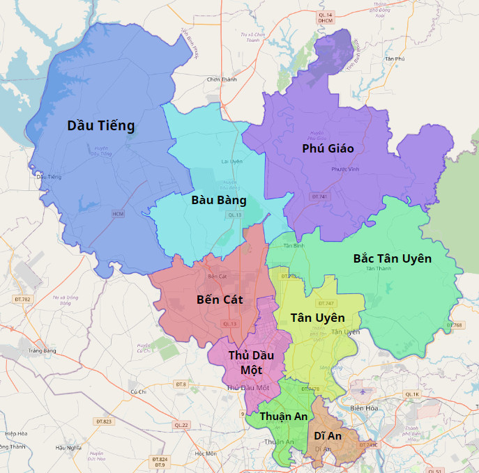 Tuyến Đường, Cầu Nối Bình Dương - Tây Ninh: Địa Điểm & Đặc Điểm Tuyến Đường, Cầu Nối Bình Dương - Tây Ninh: Địa Điểm & Đặc Điểm