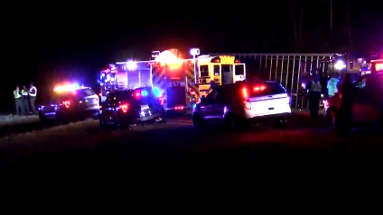 Two Injured In School Bus Crash Near Pella, Iowa Two Injured In School Bus Crash Near Pella, Iowa