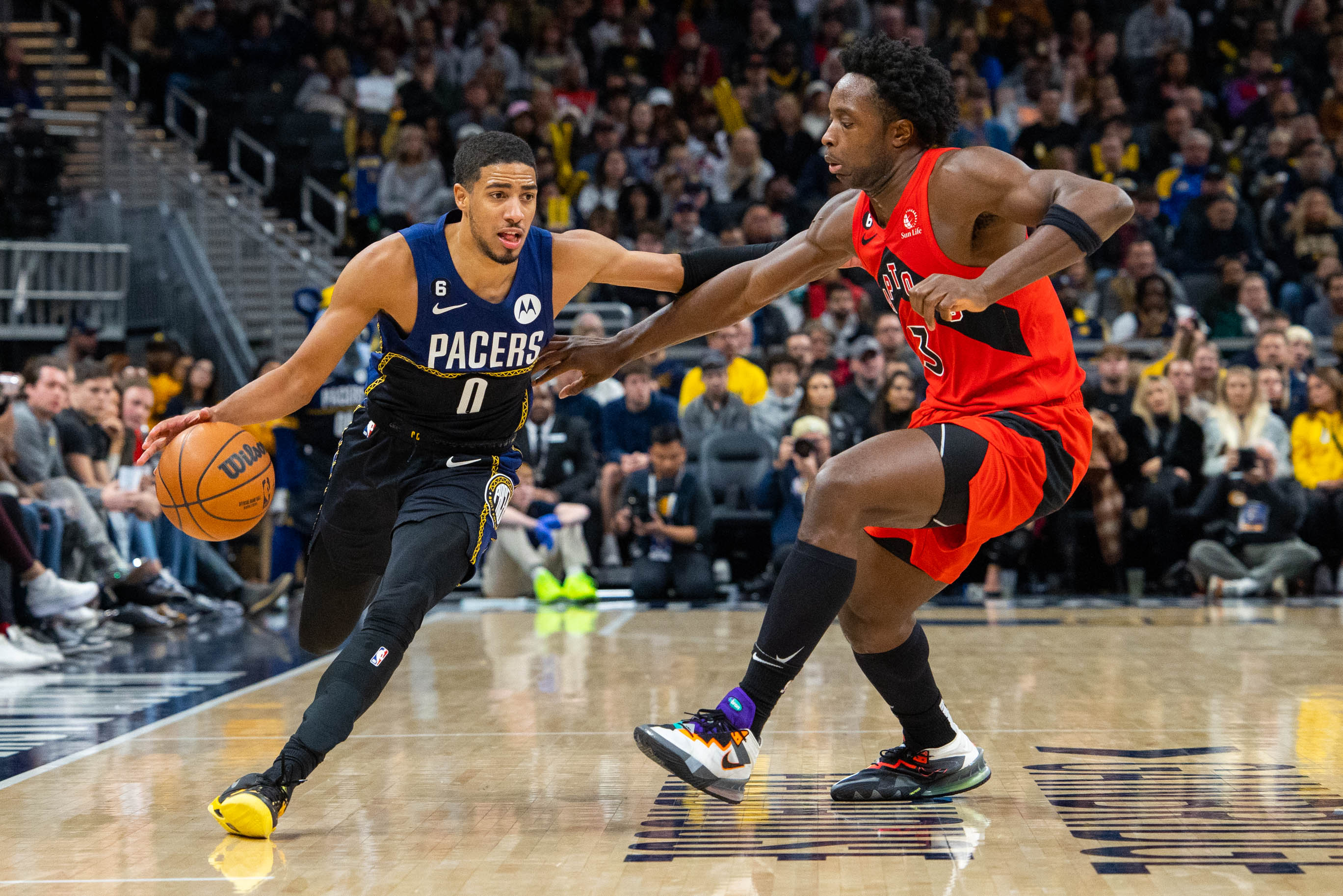 Tyrese Haliburton's Father Back At Pacers Games Following NBA Ban Tyrese Haliburton's Father Back At Pacers Games Following NBA Ban