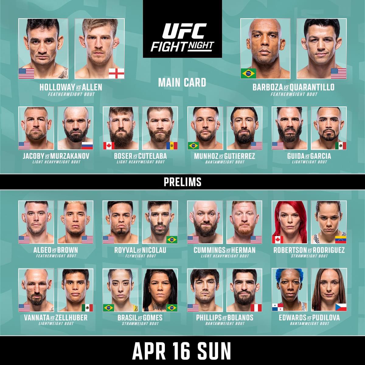 UFC Des Moines Event: Start Time For Tonight's Fights UFC Des Moines Event: Start Time For Tonight's Fights