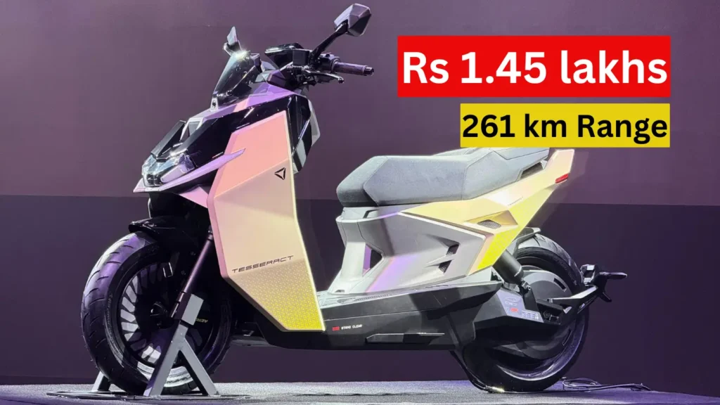 Ultraviolette Tesseract इलेक्ट्रिक स्कूटर की सफलता: 20,000 बुकिंग्स 48 घंटों में Ultraviolette Tesseract इलेक्ट्रिक स्कूटर की सफलता: 20,000 बुकिंग्स 48 घंटों में