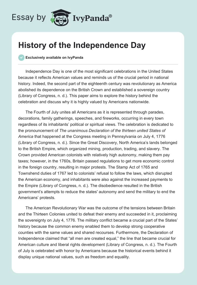 Understanding The History And Meaning Of Independence Day Understanding The History And Meaning Of Independence Day
