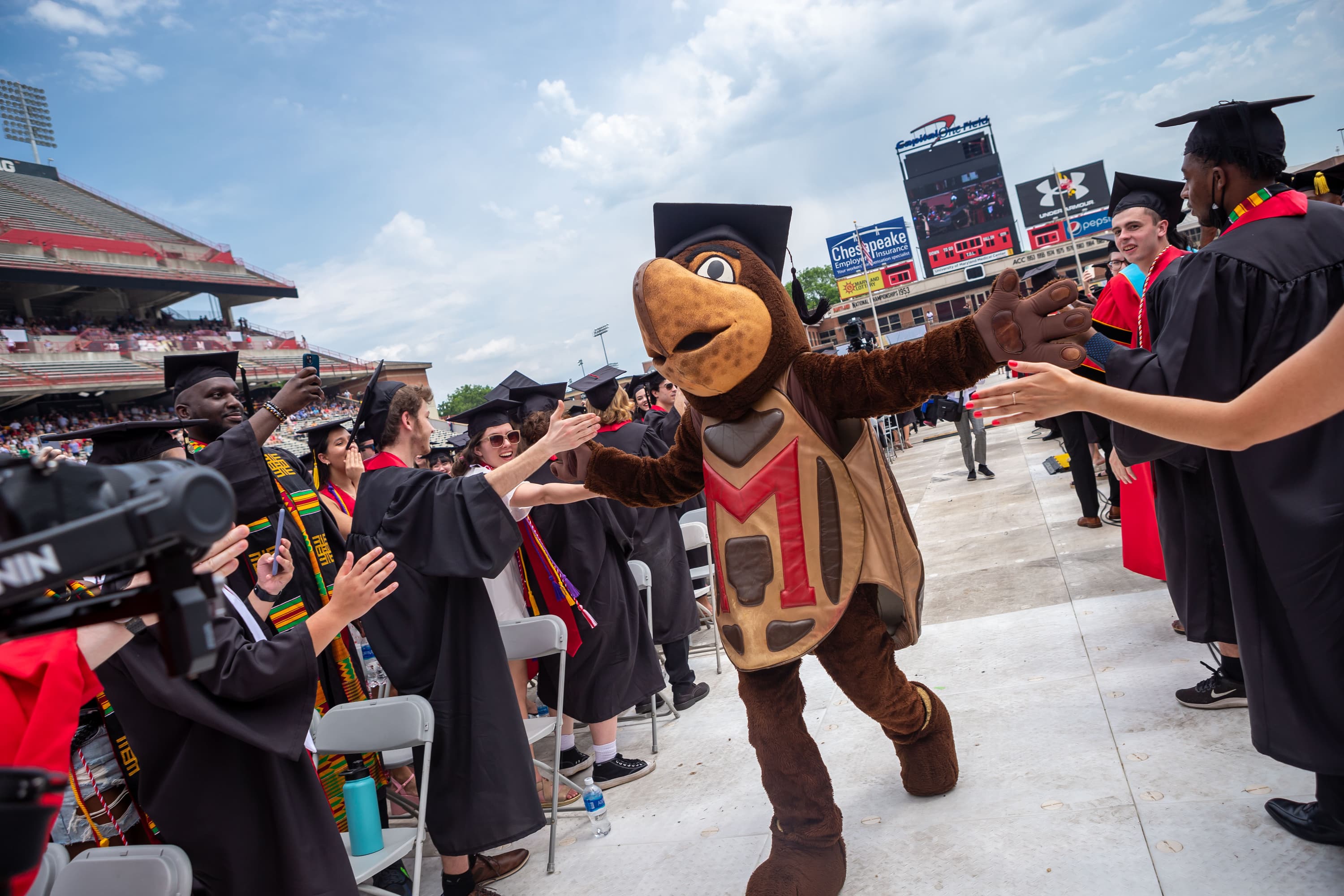 University Of Maryland Hosts Renowned Amphibian For Commencement Address University Of Maryland Hosts Renowned Amphibian For Commencement Address
