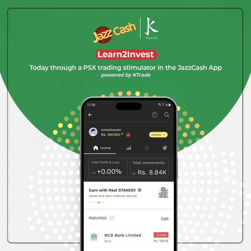 Unlocking Stock Market Access: JazzCash And KTrade's Partnership Unlocking Stock Market Access: JazzCash And KTrade's Partnership