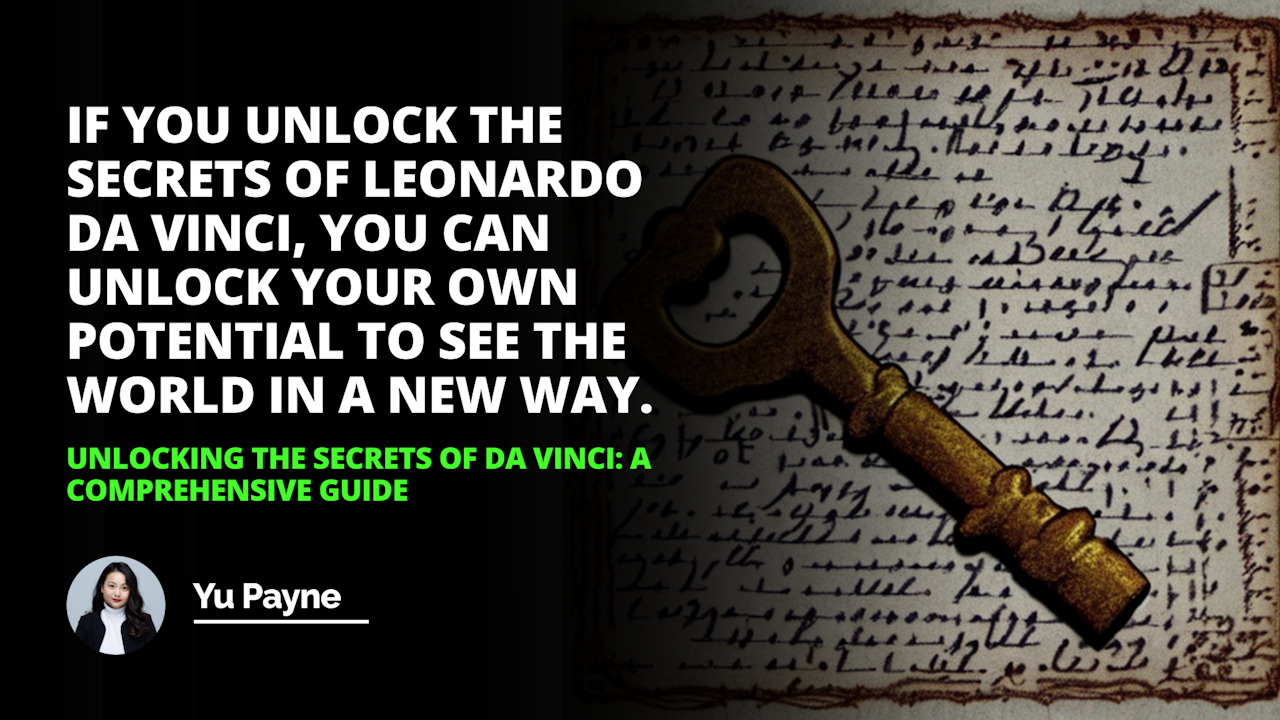 Unlocking The Mysteries Of The Da Vinci Code Unlocking The Mysteries Of The Da Vinci Code
