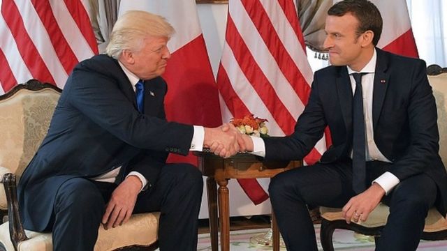 Vatican: Trump Et Macron - Une Rencontre Tendue ? Vatican: Trump Et Macron - Une Rencontre Tendue ?