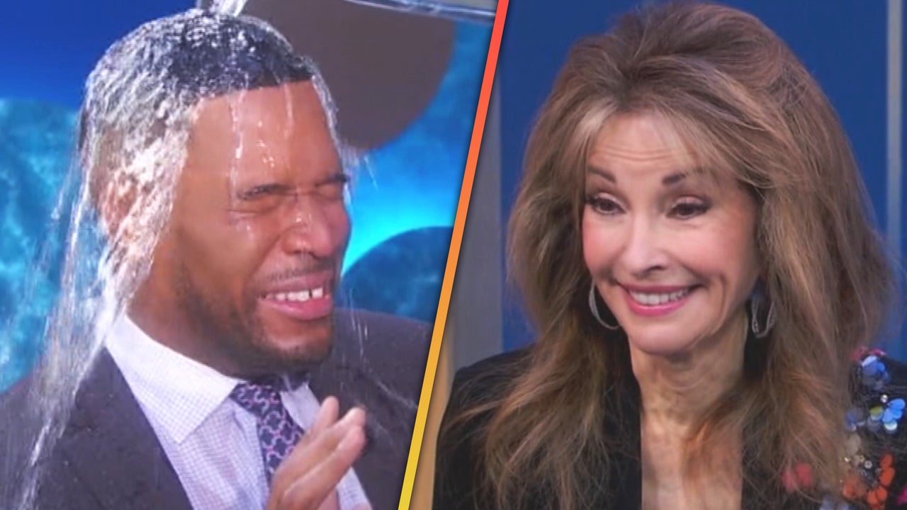 Video: Susan Lucci's Water Prank On Michael Strahan Video: Susan Lucci's Water Prank On Michael Strahan
