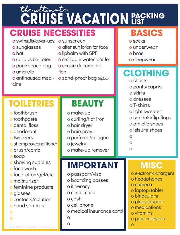 What Not To Pack For Your Cruise: A Comprehensive Guide
