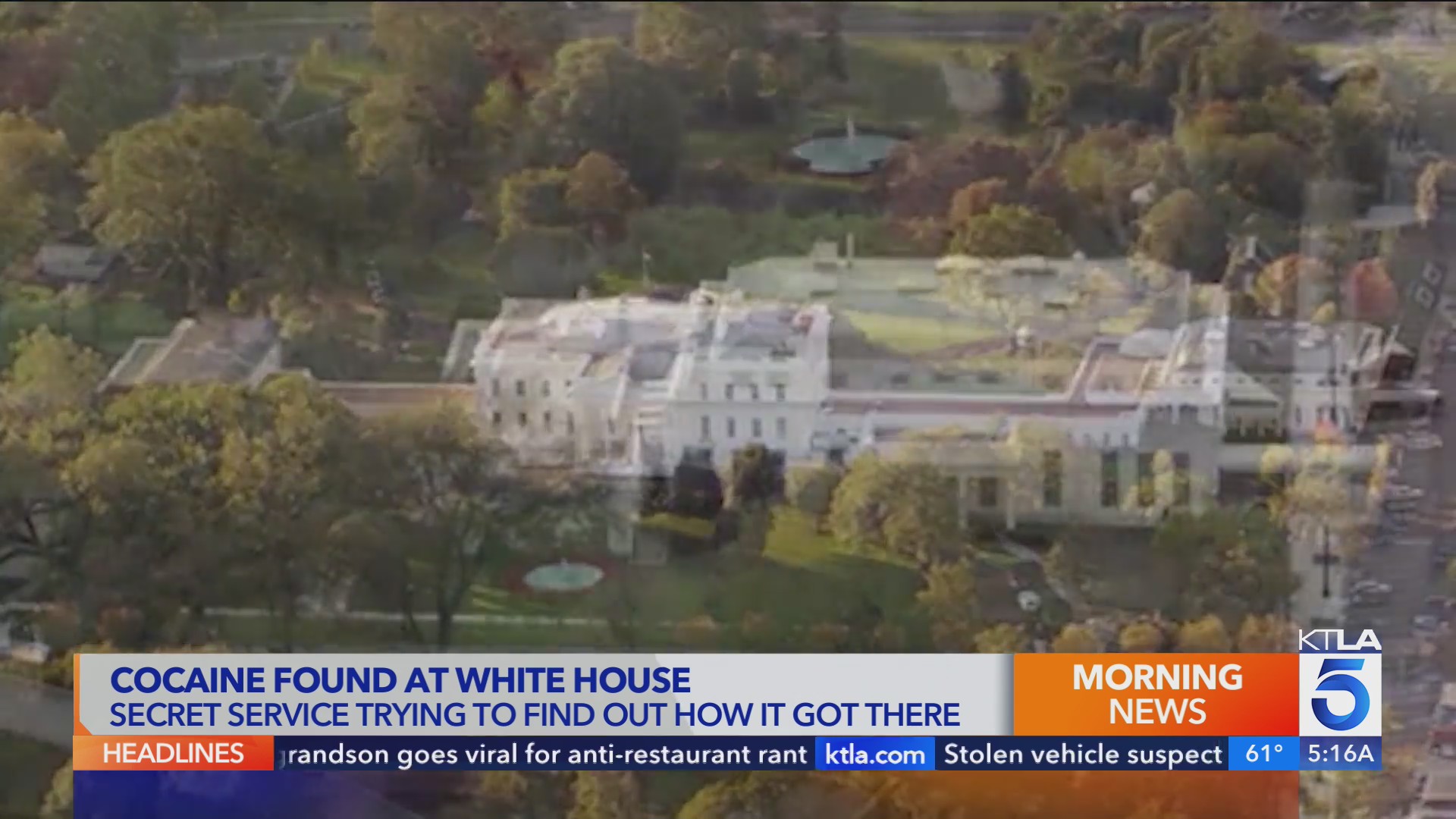 White House Cocaine Investigation: Secret Service Concludes Inquiry White House Cocaine Investigation: Secret Service Concludes Inquiry