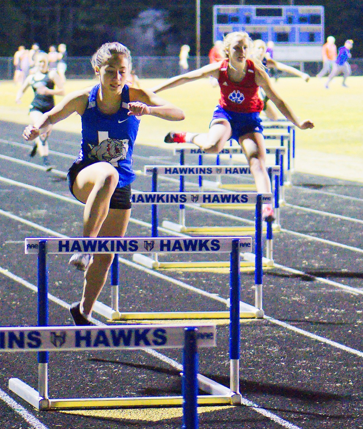 Winning Relay Sweep Sends T-Bird Girls To Home Invite