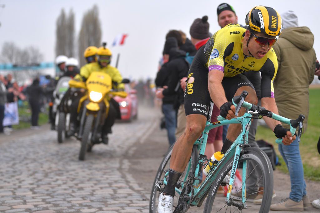 Wout Van Aert Wins Paris-Roubaix; Van Der Poel Third, Pogacar Distant Wout Van Aert Wins Paris-Roubaix; Van Der Poel Third, Pogacar Distant