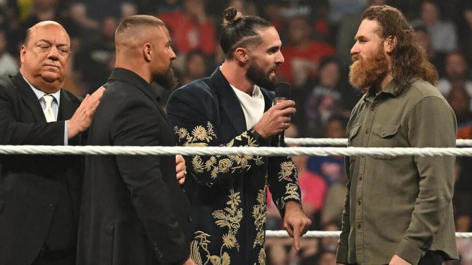 WWE Raw: The Brutal Attack On Sami Zayn By Rollins And Breakker WWE Raw: The Brutal Attack On Sami Zayn By Rollins And Breakker