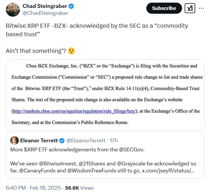 XRP News: SEC Classification - Commodity Or Security? XRP News: SEC Classification - Commodity Or Security?