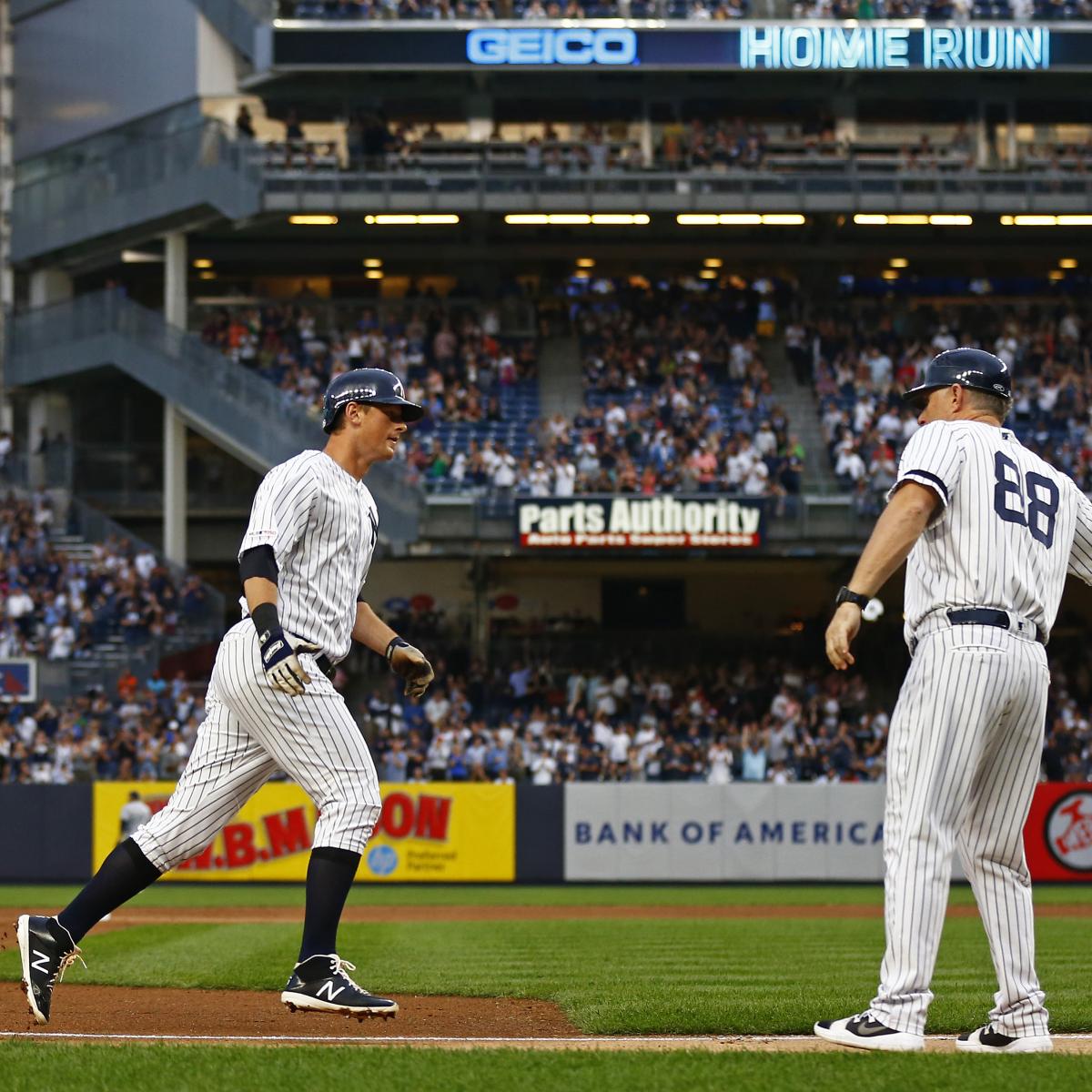 Yankees Set New Franchise Record: 9 Home Runs In Single Game Yankees Set New Franchise Record: 9 Home Runs In Single Game