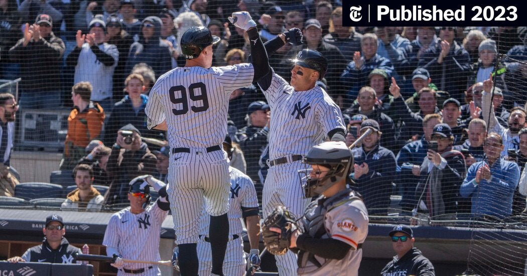 Yankees' Winning Strategy On Full Display In Opening Day Victory Yankees' Winning Strategy On Full Display In Opening Day Victory