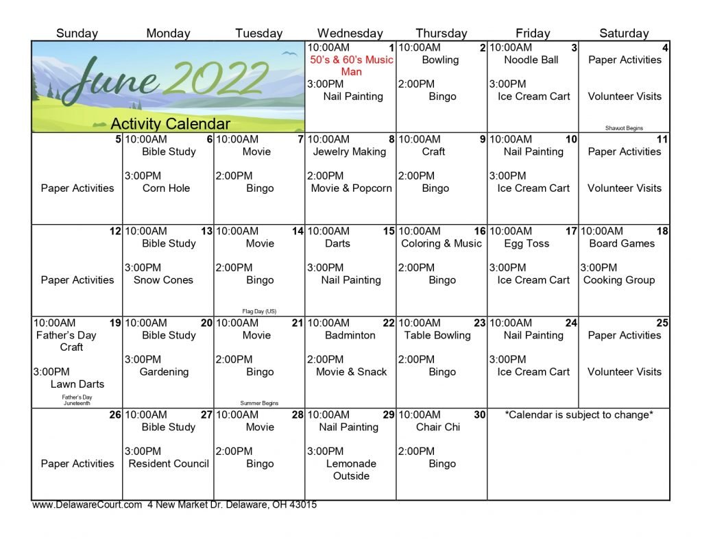 Your Comprehensive Senior Calendar: Trips, Events, And Activities Your Comprehensive Senior Calendar: Trips, Events, And Activities