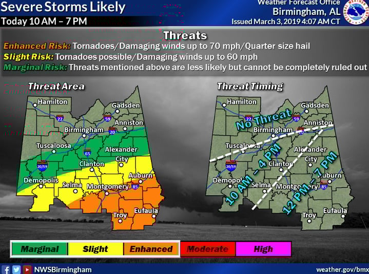 Your First Alert: Strong Winds And Severe Storms Expected Your First Alert: Strong Winds And Severe Storms Expected